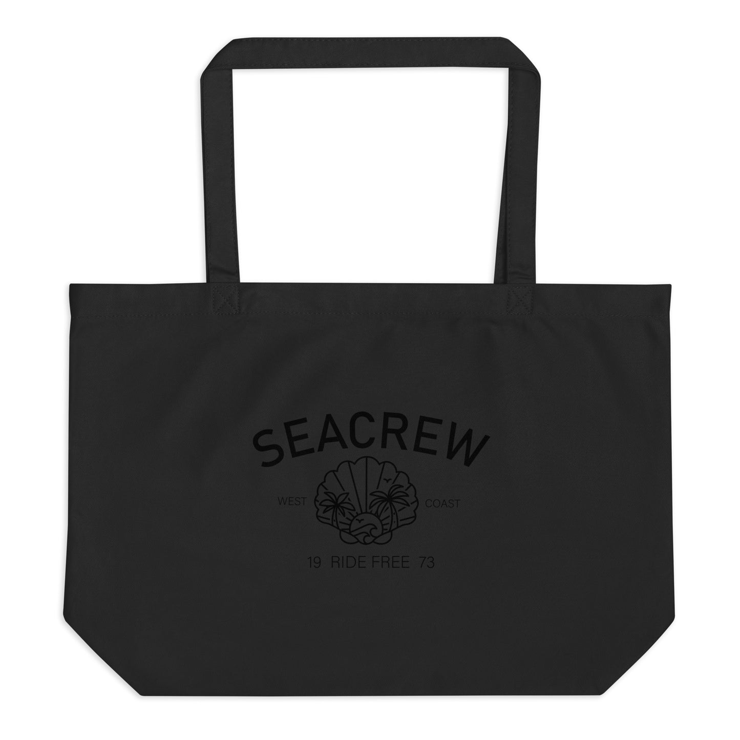 Shell Large organic tote bag