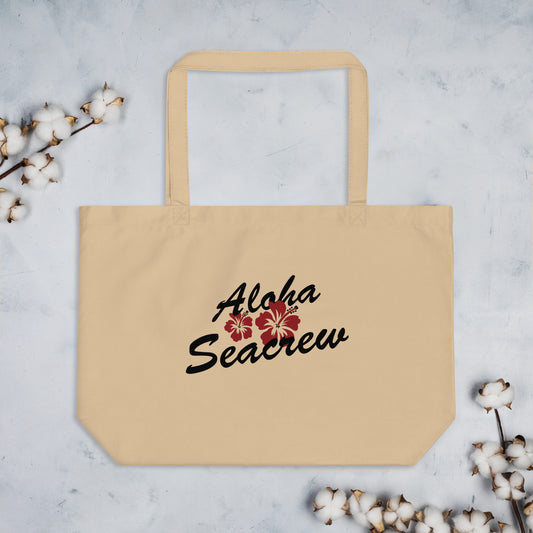 Aloha Large organic tote bag